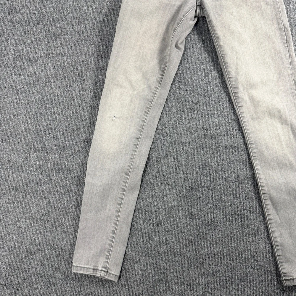 Banana Republic Sculpt Skinny Jeans Womens 26/2 LightGray Denim Pants Distressed